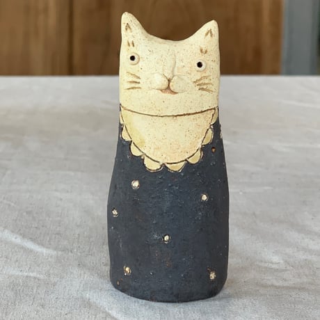 猫花入れ ha363
