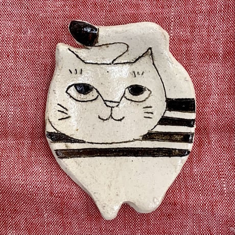 猫型豆皿　sa008029-18
