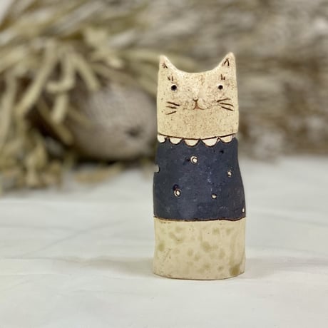 猫花入れ　ha109