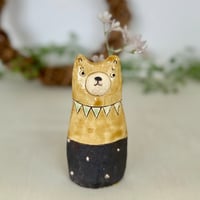クマ花入　ha707
