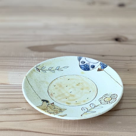 平野照子　5寸皿　sa005041