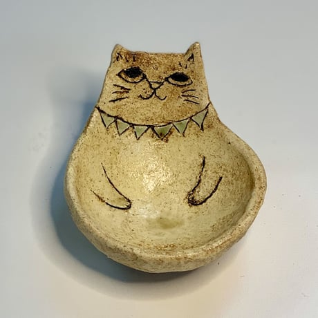 平野照子　ねこ小鉢　so009013