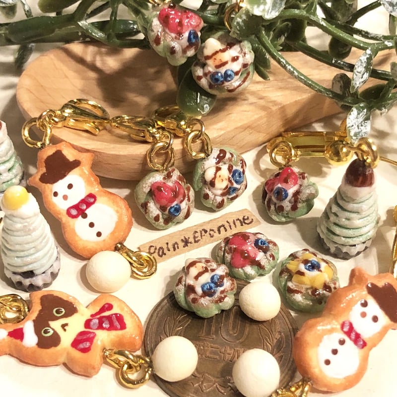 オーダーページ✰抹茶カメロンパンストラップ フェイクスイーツ