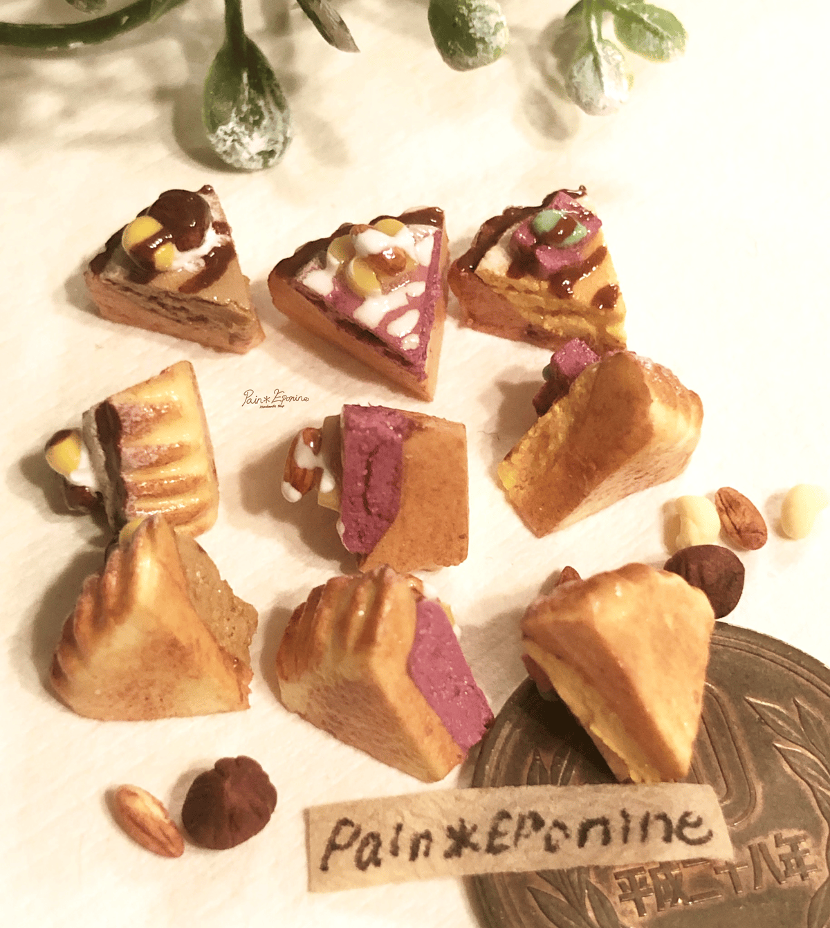 1個～】ミニチュア秋の味覚のミニタルト | Pain＊Eponine