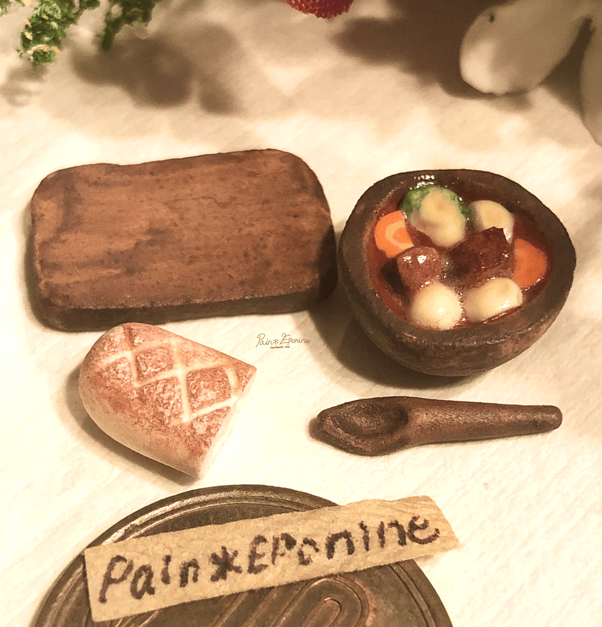 ミニチュア】ビーフシチューセット | Pain＊Eponine