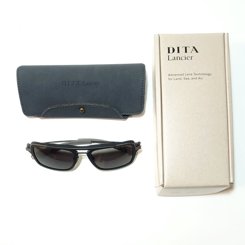 ✨希少✨DITA LANCER サングラス ブラック ユニセックス DITA Lancier LSA-404 DLS404-56-02//BLK-GUN | OP