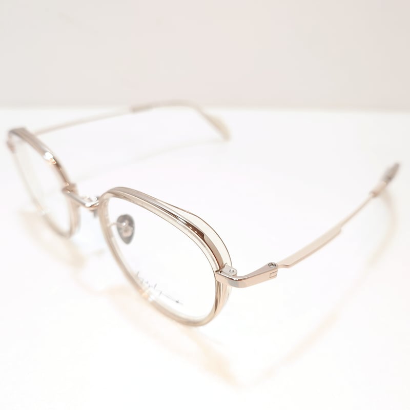 【度付き中古美品】ヨウジヤマモト19-0084-2 YOHJI YAMAMOTO 19-0084 2 49（1157）YOHJI YAMAMOTO鯖江メガネ