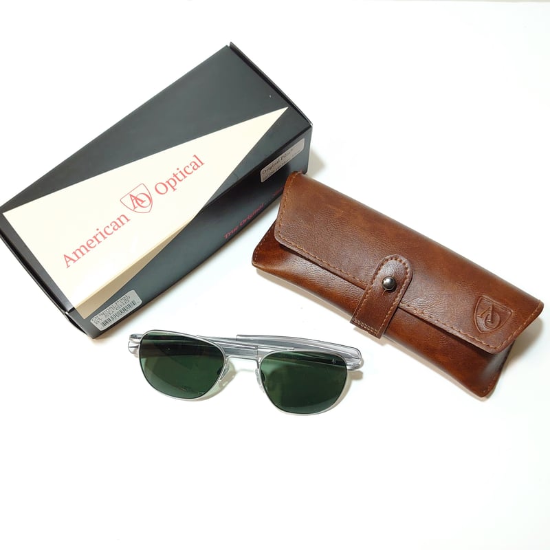 American Optical Original Pilot 52 Matte Silver