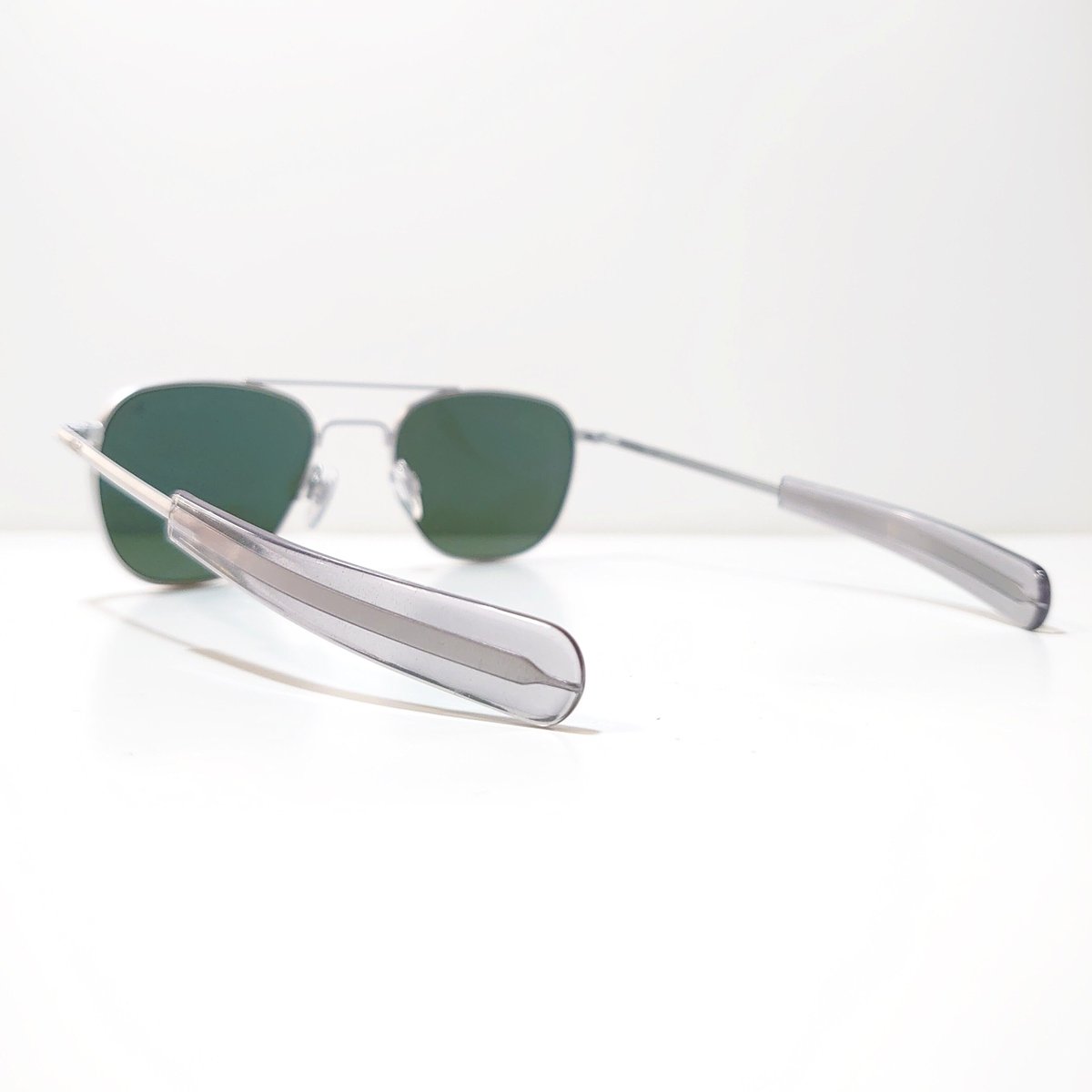 American Optical Original Pilot 52 Matte Silver