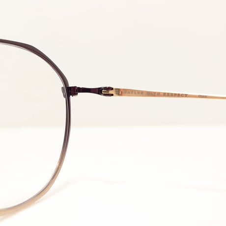【TAYLOR WITH RESPECT】　Bagua　Col.03(Bordeaux&Gold Gradation)