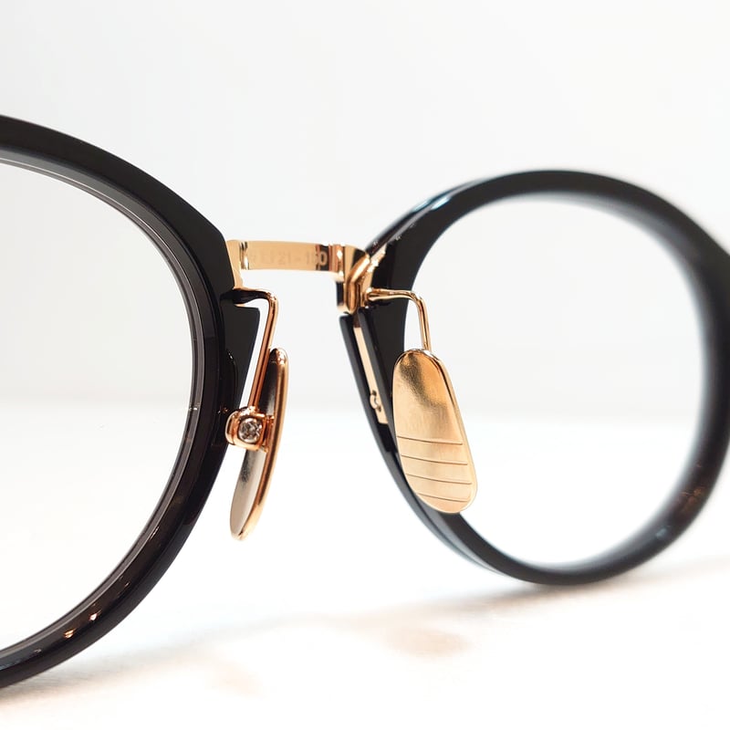 THOM BROWNE UEO011A-001-49//BLK-GLD | OPTICAL T