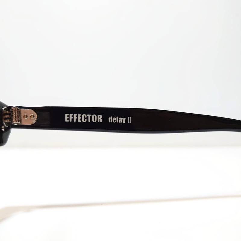 EFFECTOR眼鏡 エフェクター メガネ delay 2 BK ディレイ ツー EFFECTOR】 delayⅡ BK | OPTICAL TAILOR CRADLE