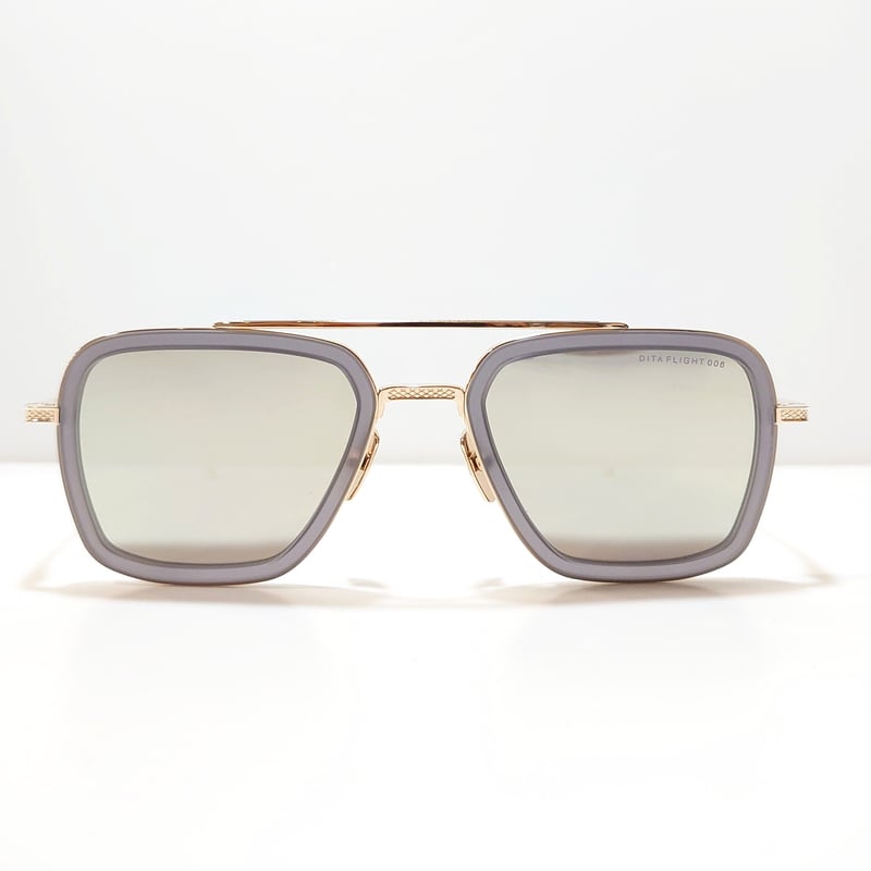 DITA FLIGHT006 7806-C-GRY-GLD-52 | OPTICAL TAI