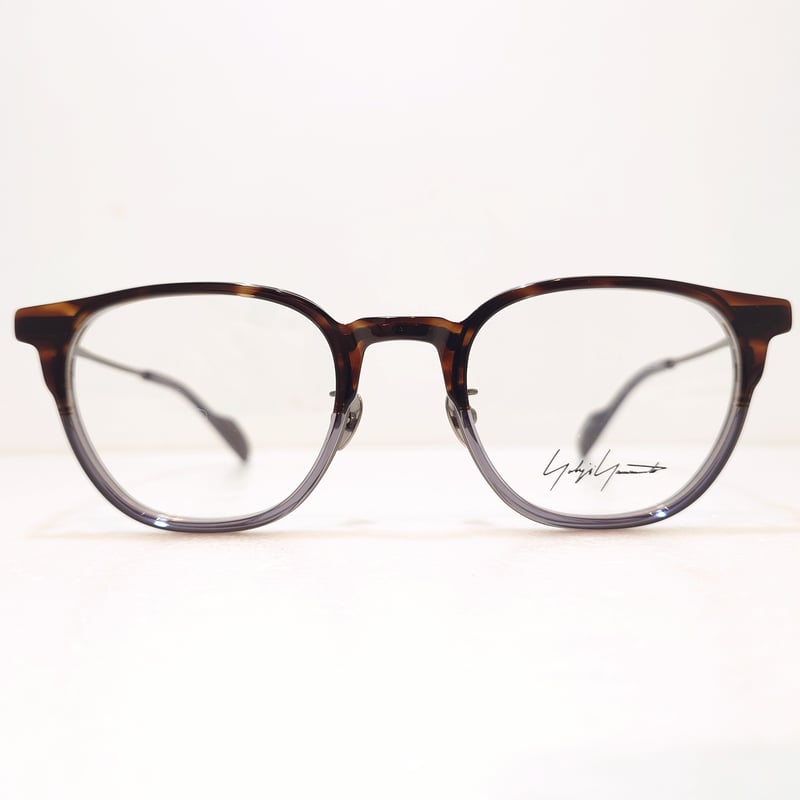 Yohji Yamamoto】 19-0093-1 ブラウンササハーフ／ガンメタル | OP