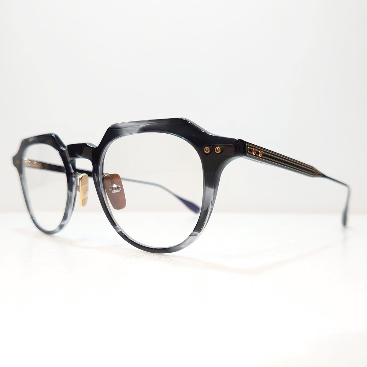 DITA OKU DTX419-A-02 ブラウンデミ シルバー サングラス DITA OKU DTX419-A-02 ブラウンデミ シルバー サングラス