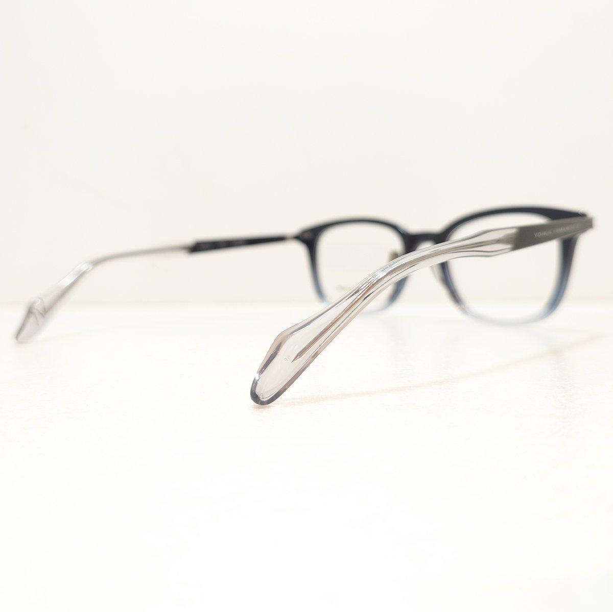 Yohji Yamamoto】 19-0101-2 ブラックネイビーハーフ | OPTICA