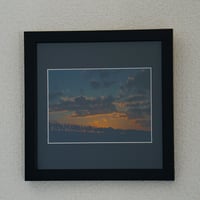 2L 額入り音景写真 『夕景』