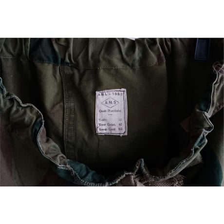 ベルギー軍 ブラッシュカモパンツ / Size 12