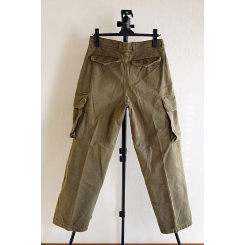 フランス軍M-47 サイズ21 全国通販】DEAD STOCK 60s FRENCH ARMY”M47 CARGO PANTS 後期