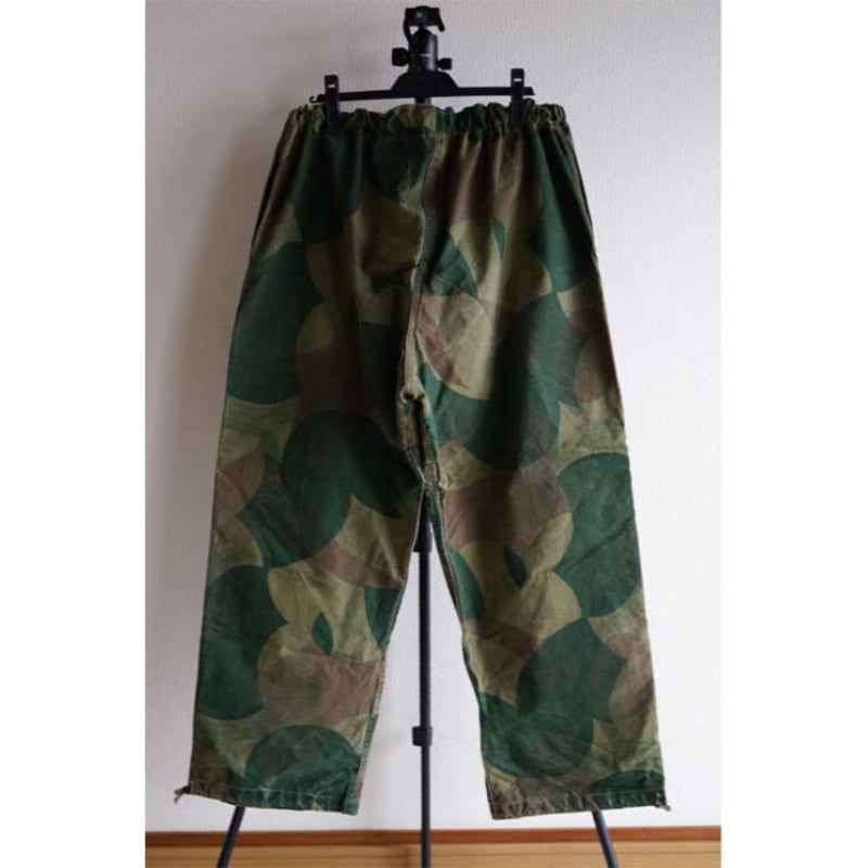ブラッシュカモ　ベルギー　軍パン　ミリタリー ベルギー軍 ブラッシュカモパンツ / Size 12 | Ny nord