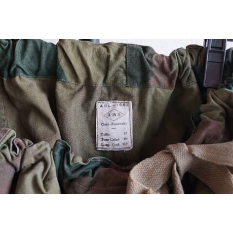 【新商品】ベルギー軍 ブラッシュカモパンツ / デッドストック