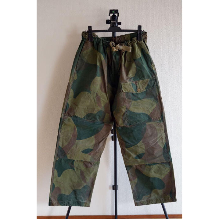 supershrubsupply ベルギーカモパンツ militaria: ベルギー軍 ブラッシュストロークカモパンツ