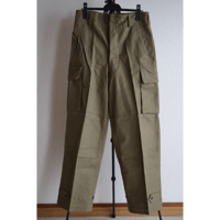 size 35 / "M47" 1960s French Vintage Military Pants /前期/比翼ボタン