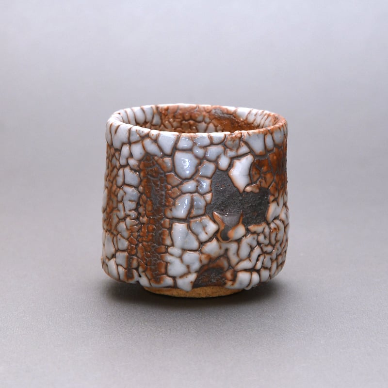 鈴木伸治：鼠志野ぐい呑 /B-20 | 市之倉さかづき美術館 ギャラリー宙