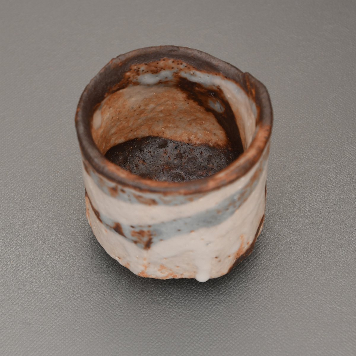 鈴木伸治：練上志野ぐい呑 /B-18 | 市之倉さかづき美術館 ギャラリー宙