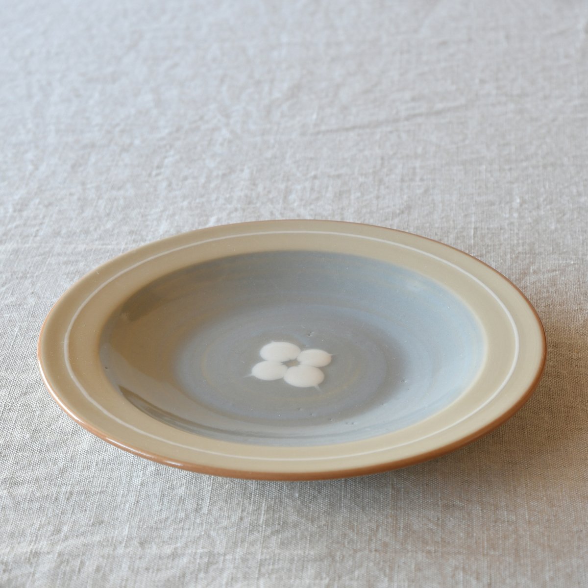 アダチノポタリ：カップ＆ソーサー「雪どけ」 /A-48-20 | 市之倉