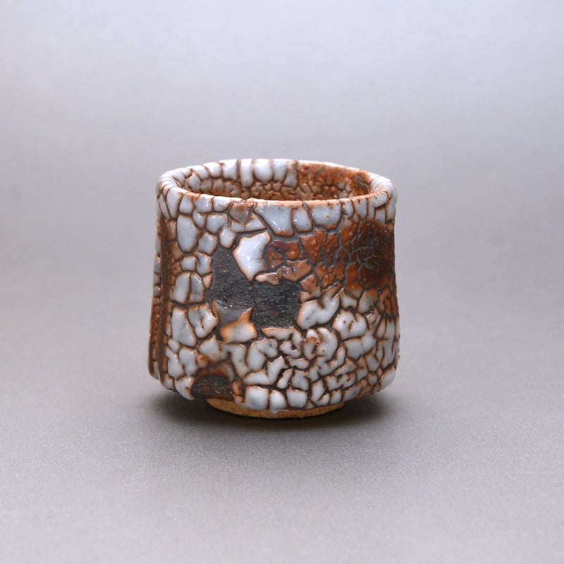 鈴木伸治：鼠志野ぐい呑 /B-20 | 市之倉さかづき美術館 ギャラリー宙