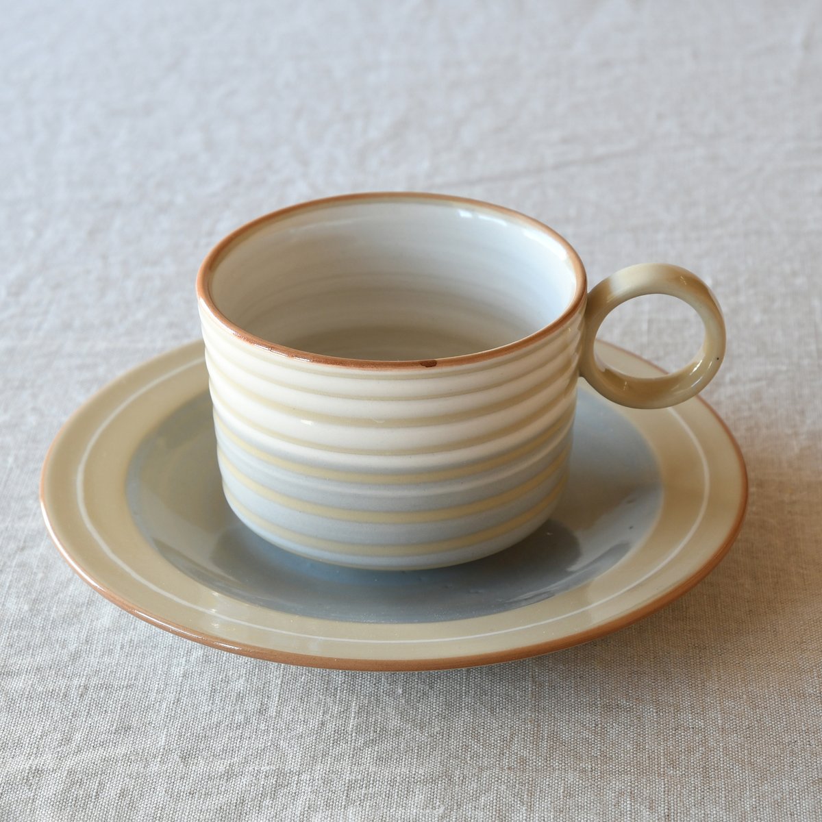 ベルギー王室御用達名門ガラス会社のカッティングガラス盃３点（日本の三ッ重盃？） ベルギー王室御用達名門ガラス会社のカッティングガラス盃3点