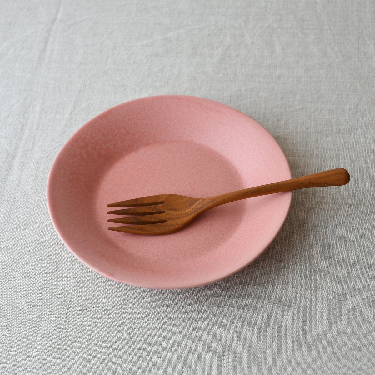 村上雄一：リムプレート(小) /BM-10桃色 | 市之倉さかづき美術館