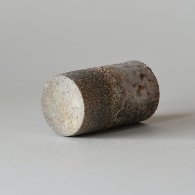 松本治幸：白磁窯変筒 /A40-9-4 | 市之倉さかづき美術館 ギャラリー宙