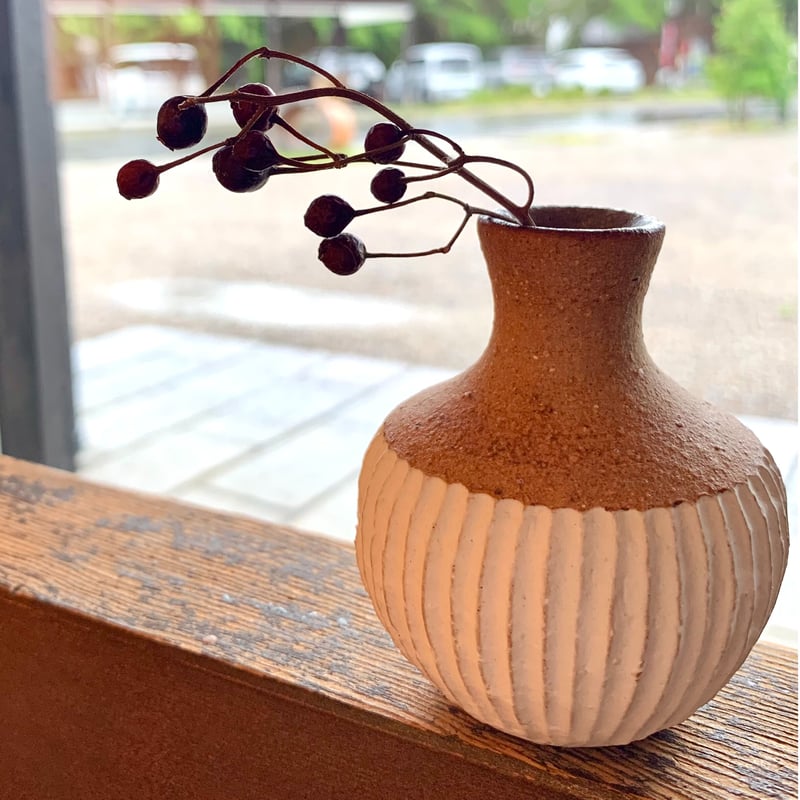 大谷 哲郎：鎬ミニ花器/A-25-4 | 市之倉さかづき美術館 ギャラリー宙