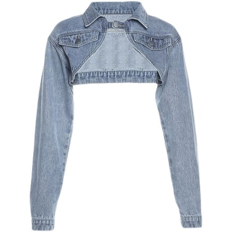 Cropped Denim Jacket