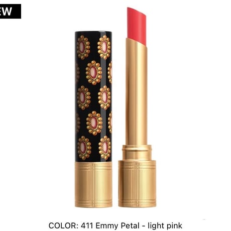 【日本未入荷 】15色 GUCCI リップスティック Rouge de Beauté Brillant Glow & Care Shine Lipstick【海外コスメ】