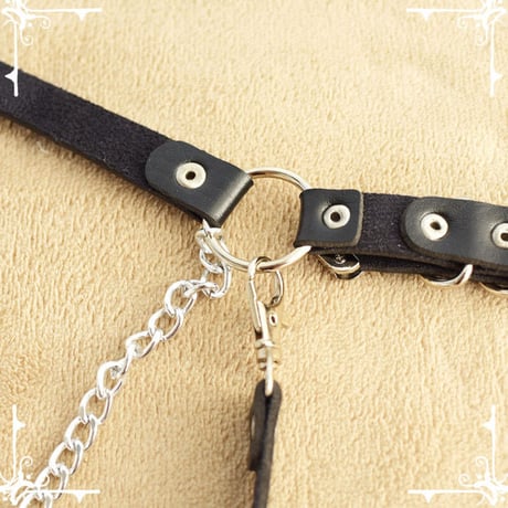 レザー ベルト サスペンダー Body Chain