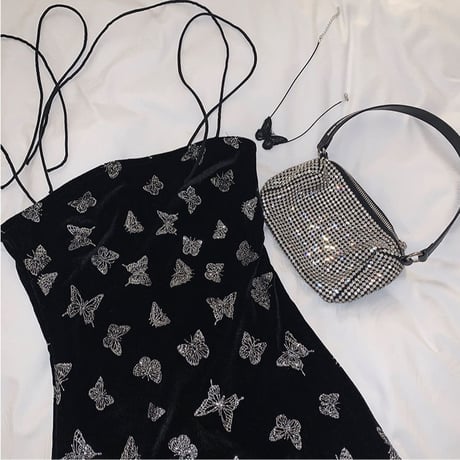 Dark Butterfly ワンピースドレス