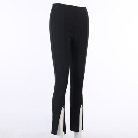2色 Front Slit パンツ