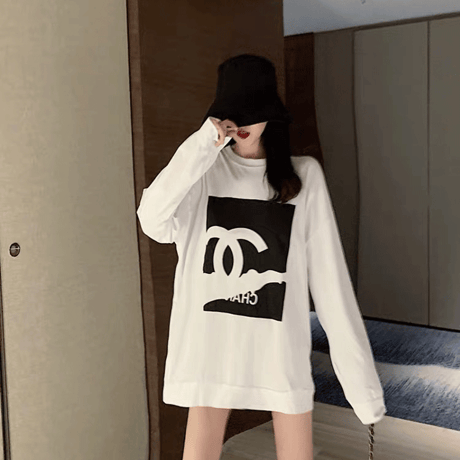 2色 UNISEX Front Print Top 男女兼用