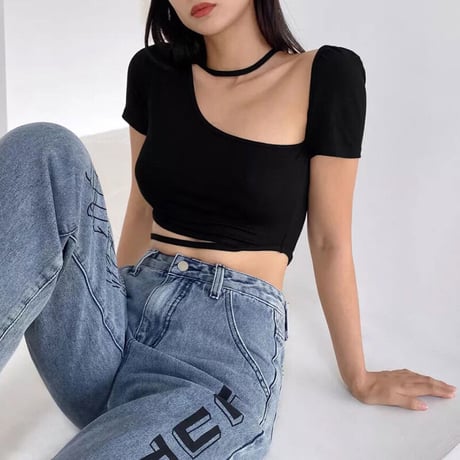 2色 変形Top