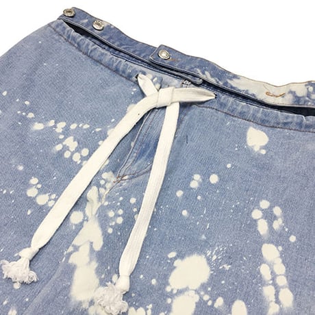 Painted Denim Pants