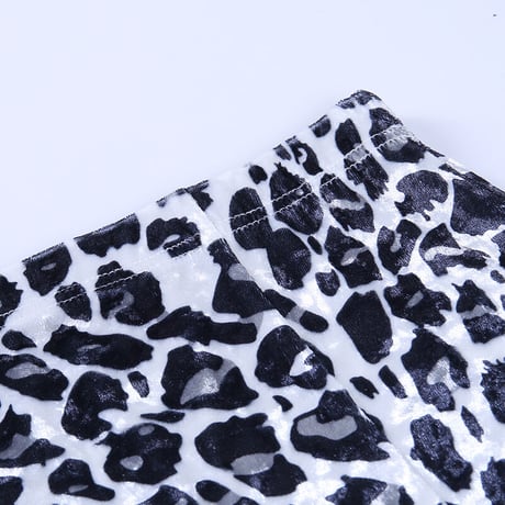 Leopard Top Skirt Sets