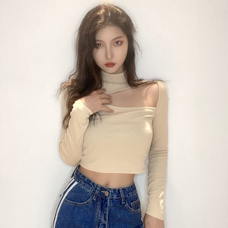 2色 カッティング Top