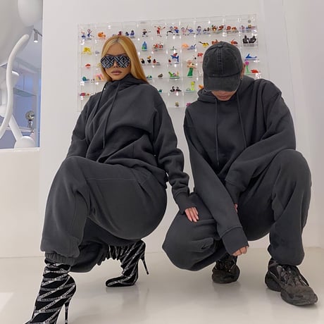 3色 Luxury スエットパンツ 男女兼用