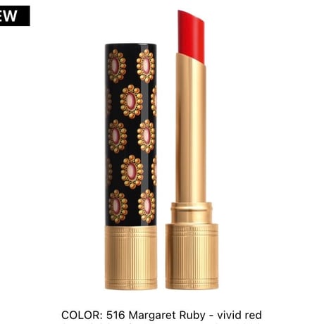 【日本未入荷 】15色 GUCCI リップスティック Rouge de Beauté Brillant Glow & Care Shine Lipstick【海外コスメ】
