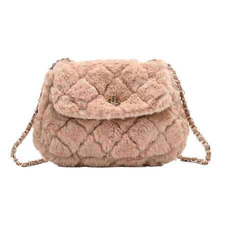 もこもこモチーフバック 2WAYファーバッグ