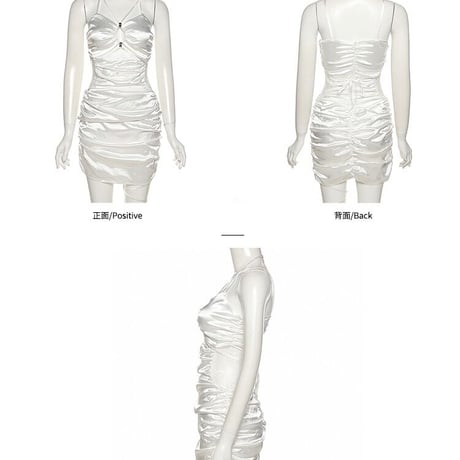 シルクサテン dress