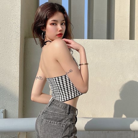 Knit Holter Top